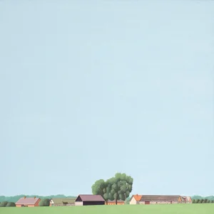 Jeroen Allart, Skane Lane Iv - Landscape Painting, 2017