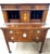 Mid 20th Century Beautiful Inlaid Mahogany and Flame Mahogany Tambour Desk For Sale - Image 4 of 13