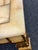 Early 20th Century Parcel Gilt Hand Painted Louis XVI French Regency Coffee Table With Mosaic Onyx Top For Sale - Image 10 of 12