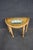 Late 20th Century Paint Decorated Pine Demi-Lune Console Table With Ship Motif For Sale - Image 5 of 12