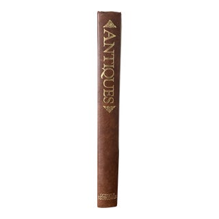 Vintage Leather Look Bound Book on Antiques For Sale
