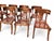 Mid-Century Modern Stunning Set Walnut Klismos Dining Chairs Set of 8 For Sale - Image 3 of 7