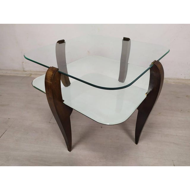 1930s Art Deco Coffee Table in Mirror, 1930s For Sale - Image 5 of 16