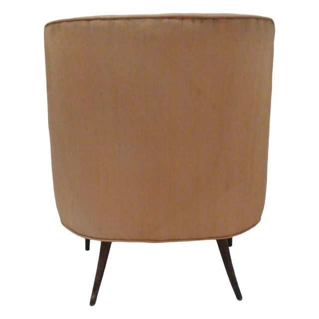 Wood 1950s Harvey Probber Authentic Slipper Style Lounge Chair For Sale - Image 7 of 10