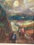 Lars Niklasson, Landscape with Figures, 1960s, Oil Painting on Panel, Framed For Sale - Image 9 of 18