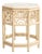 Chinoiserie Side Table with Glass Top, Antique, France, Circa 1970 For Sale