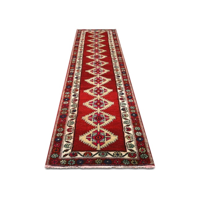 1960s 1960s Turkish Oushak Runner For Sale - Image 5 of 7