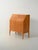 Scandinavian Secretary in Elm and Radish, 1950s For Sale - Image 4 of 10
