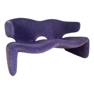 Vintage French Djinn Sofa by Olivier Mourgue for Ariborne International, 1960 For Sale