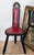 Vintage Spanish Brutalist Tripod Chair With Red Leather Upholstery For Sale - Image 14 of 14