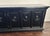 Vintage Black Oak Wood Sideboard Buffet, 6-Door Raised Panel Freestanding Cabinet For Sale - Image 9 of 10