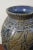 1990s Large Studio Pottery Floor Vase by California Artist Jacqueline Biaggi For Sale - Image 4 of 10