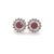Diamond Ruby Earrings 14k Gold 2.07 TCW Certified For Sale - Image 13 of 16