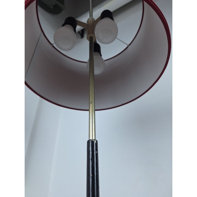 Floor Lamp with Telescopic Tripod Base by Giuseppe Ostuni for Oluce, 1960s For Sale - Image 6 of 10