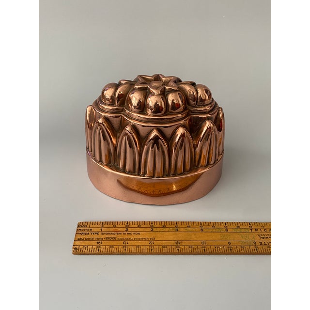 19th C Antique English Copper Jelly Mold For Sale - Image 16 of 16