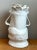 Off-white Vintage Biomorphic Sculptural Ceramic Vase With Handles For Sale - Image 8 of 12