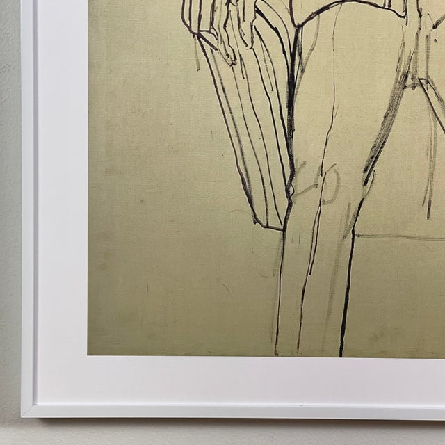 Alice Neel (American, 1900-1984) - “James Hunter Black Draftee” Archival Pigment Print on Paper (Framed) For Sale - Image 4 of 6