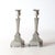 Metal Gustavian Tin Candlesticks, 1840, Set of 2 For Sale - Image 7 of 7