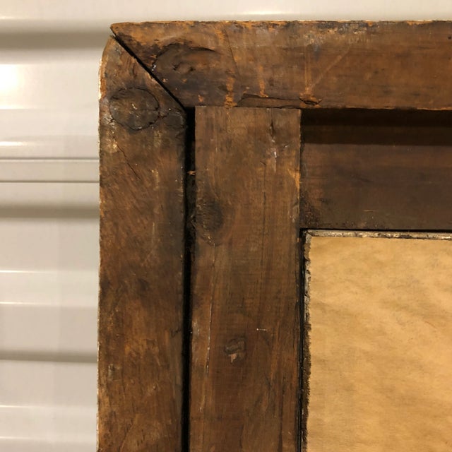 19th Century Regency Period Frame Mirror Ivy Frond Corners For Sale - Image 4 of 6