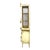 1960s Italian Franco Tacchi Vitrine on 3 Drawer Base With Gilt Trim For Sale - Image 9 of 15