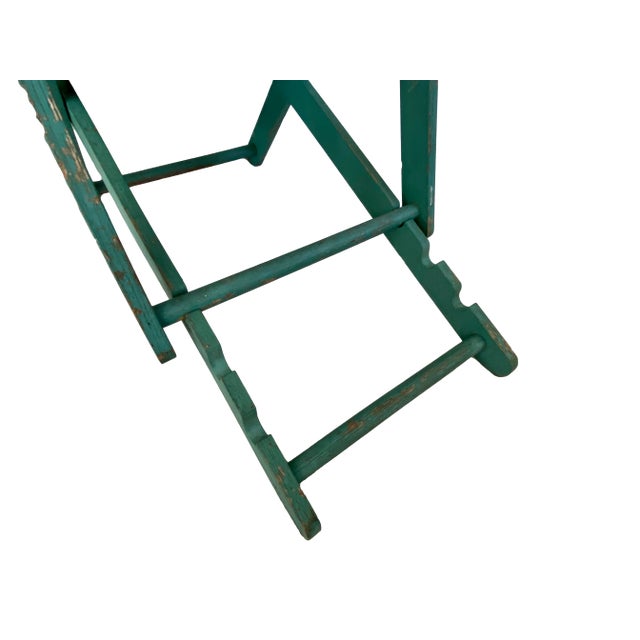 1940s Resort Folding Beach Chair For Sale In Los Angeles - Image 6 of 10