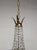 1940's Italian Empire Revival "Sac E Perle" Crystal Basket Chandelier For Sale - Image 4 of 13