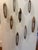 Mid 20th Century Vintage Collection of Wooden Weaving Loom Shuttles – Wall Art Display For Sale - Image 5 of 7