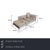 Modern Jaan Living Set Leather Three-Seater and Two-Seater Grey Cream Sofa from Walter Knoll and Wilhelm Knoll, Set of 2 For Sale - Image 3 of 18