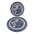 Vintage Johnson Bros. England Willow Dinner Plates-Set of 2 For Sale