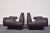 Art Deco Club Chairs with High Gloss Black Bases, 1940s, Set of 2 For Sale - Image 16 of 18