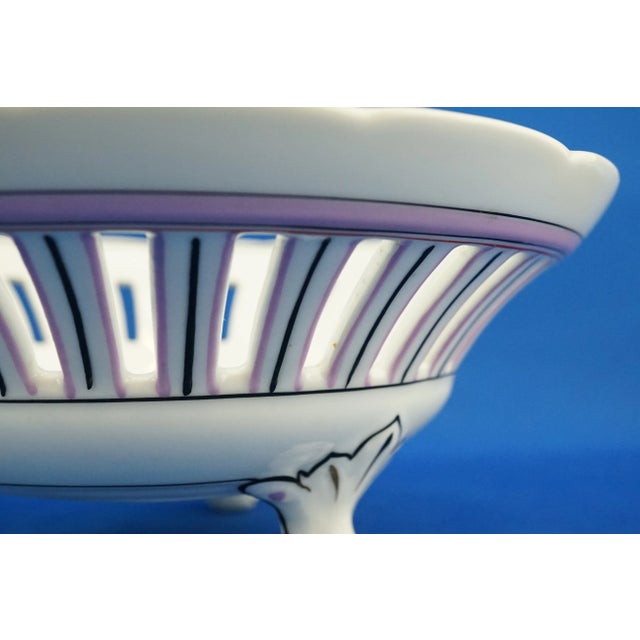 Porcelain Centerpiece Vase by Ginori Doccia of Florence, 1800 For Sale - Image 15 of 18