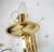 Gold Italian Crystal and Gilded Brass Sconces by Gaetano Sciolari for Sciolari, 1960s, Set of 2 For Sale - Image 8 of 10
