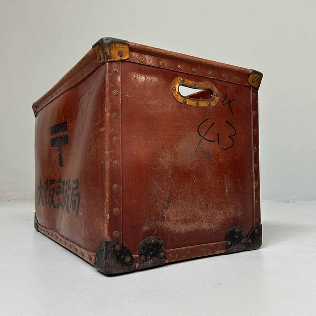 Vintage Osaka Mail Sorting Box, Japan, 1940s For Sale - Image 9 of 18