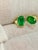 Early 21st Century 3 Carat Oval Natural Emerald Stud Post Earrings 14 Karat Yellow Gold For Sale - Image 5 of 18