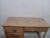 1970s Hollywood Regency Honey-Toned Wood Writing Desk with 4 Drawers For Sale - Image 4 of 7