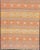 Turkish Colorful Vintage Turkish Kilim Rug With Horizontal Stripes and Geometric Shapes For Sale - Image 3 of 12