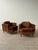 Textile Mid-Century Lounge Chair in Chocolate Chenille For Sale - Image 7 of 12