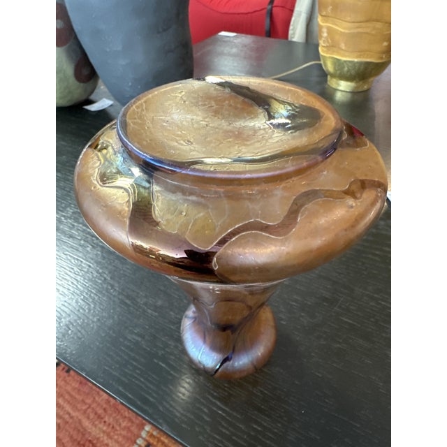 Art Nouveau Vase in Iridescent Glass from Kralik, 1900 For Sale - Image 7 of 7