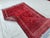 Red High Quality Afghan Beshir Kunduz All-Over Lattice Rug - 6'2" X 3'8" For Sale - Image 8 of 12