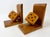 Wood Mid-Century Dice Bookends, 1960s, Set of 2 For Sale - Image 7 of 11