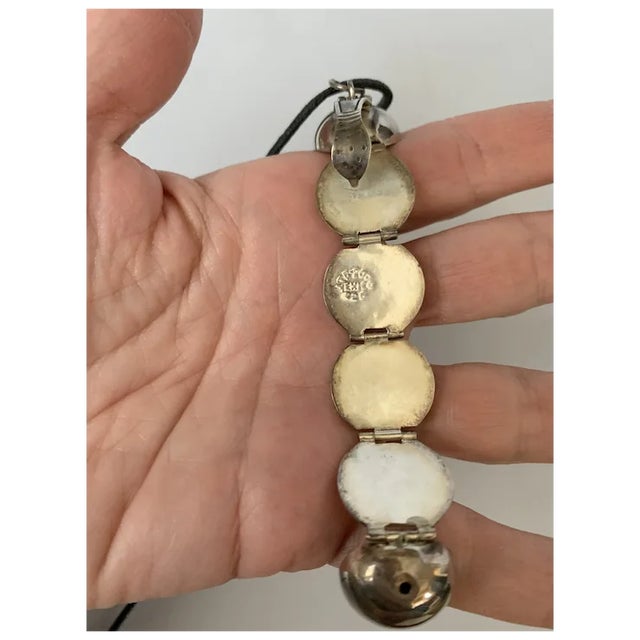 1980s Sterling Sphere Locket For Sale In Denver - Image 6 of 11