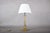 1930s Brass Corinthian Column Table Lamp with Pleated Shade, 1930s For Sale - Image 5 of 13