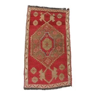 Vintage Mini Kars Region Turkish Rug For Sale