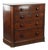 Antique English Mahogany Chest of Drawers, 1800s For Sale