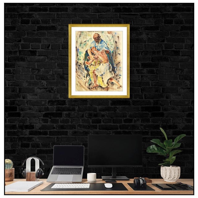 Message us to inquire about custom framing options! (Included for free with every purchase) The artwork here, "Veiled...