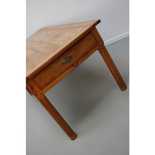 Antique 19th Century French Cherry Farmhouse Dining Table For Sale - Image 18 of 18