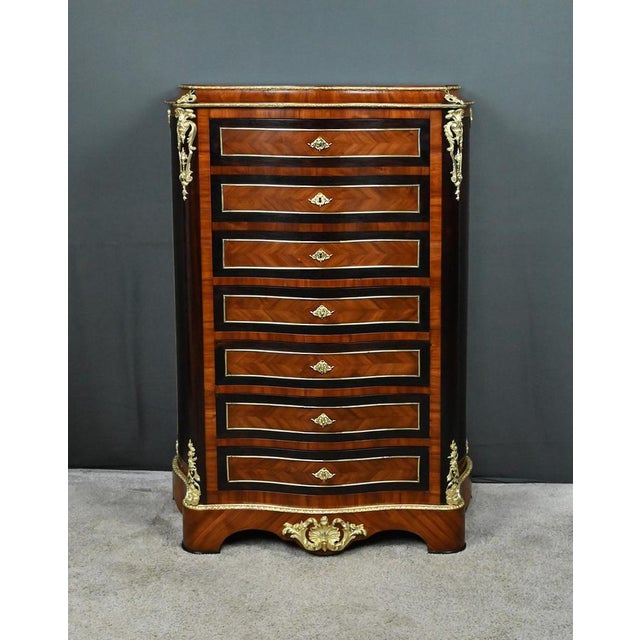 Mid-19th Century Napoleon III Wooden Secretary For Sale - Image 17 of 18