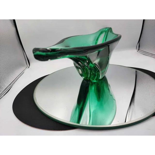 Murano Glass Cake Stand, 1970s For Sale - Image 6 of 8
