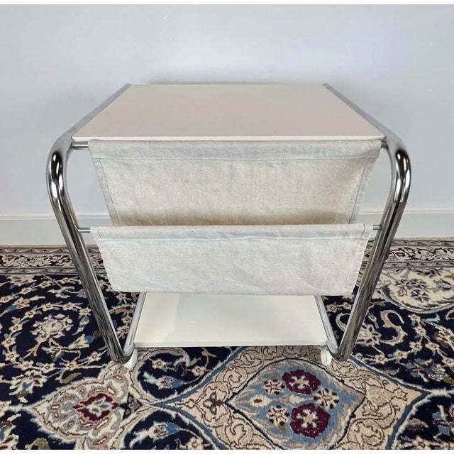 Scandinavian Serving Tables, 1980s, Set of 2 For Sale - Image 9 of 13