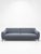 Metal Xooon Three-Seater Sofa in Fabric For Sale - Image 7 of 7